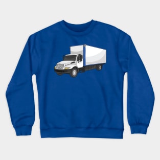 Box truck cartoon illustration Crewneck Sweatshirt